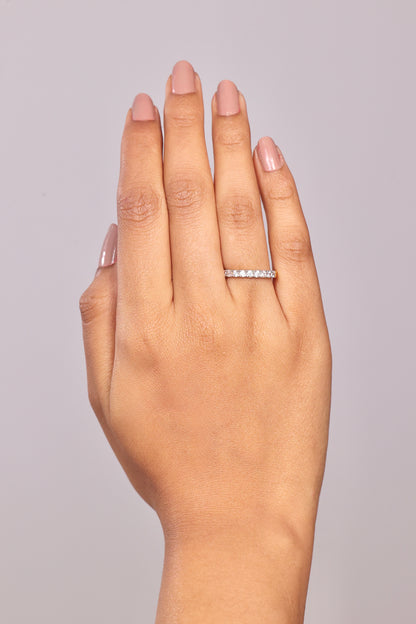Half Eternity Band Ring