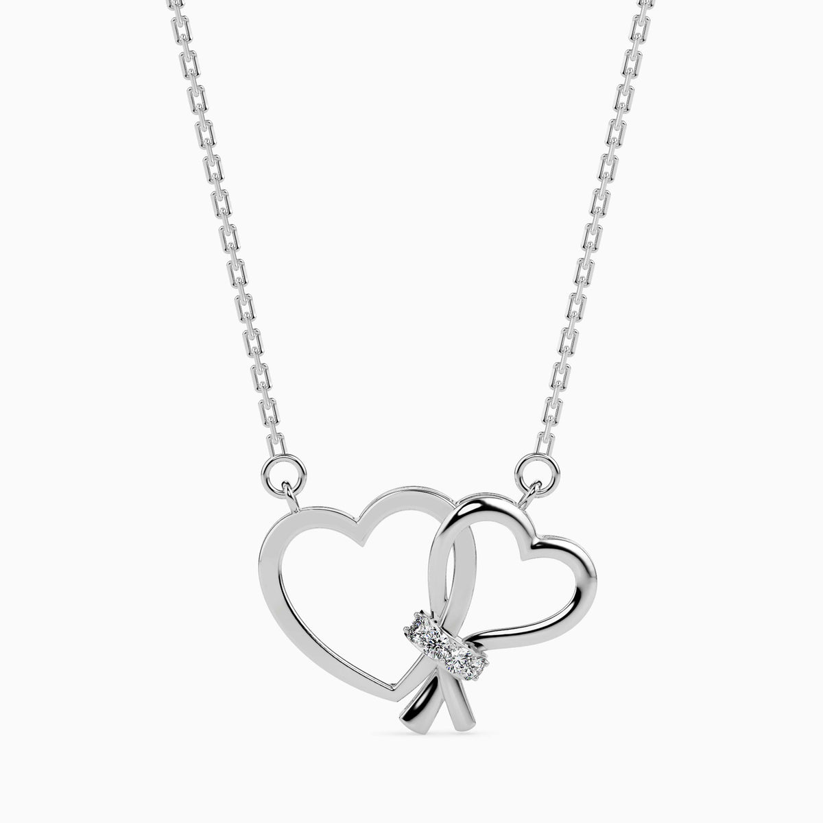 Rosalba Heart Chain Necklace