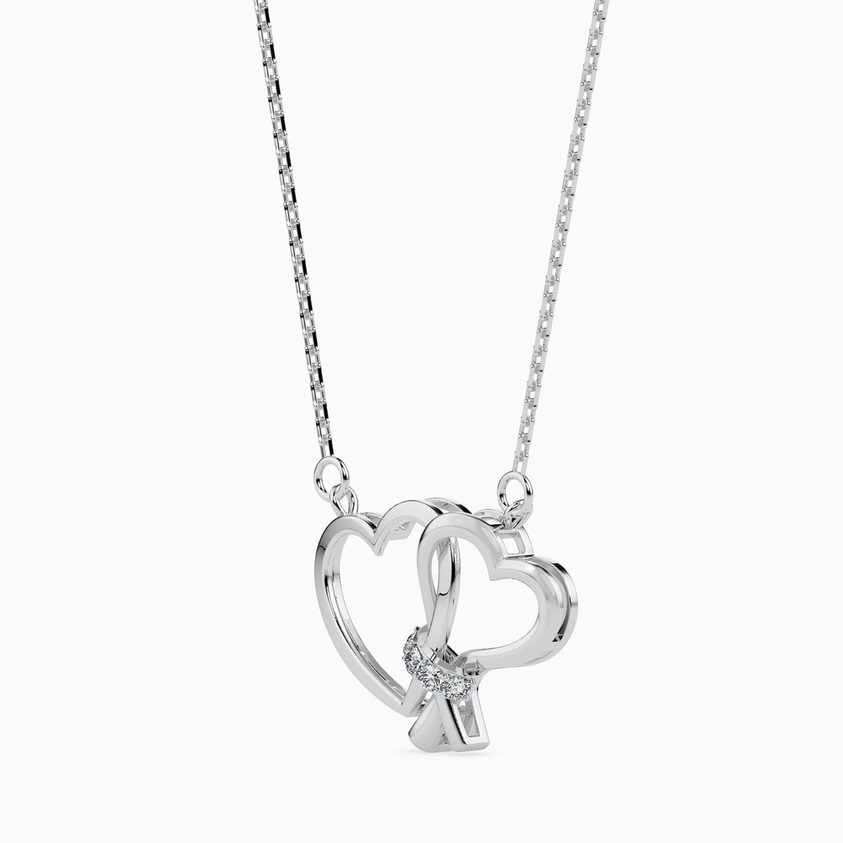 Rosalba Heart Chain Necklace