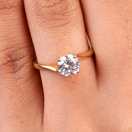 Corrine Solitaire Ring