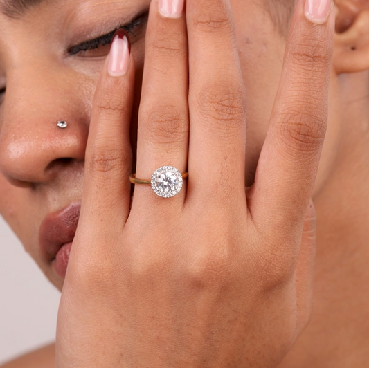 Fiorella Solitaire Ring (3/4th Carat Size)