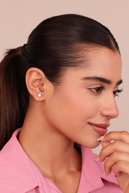 Solitaire Stud (Quarter Carat Each Size)