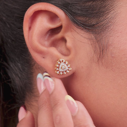 Lyra Stud Earrings