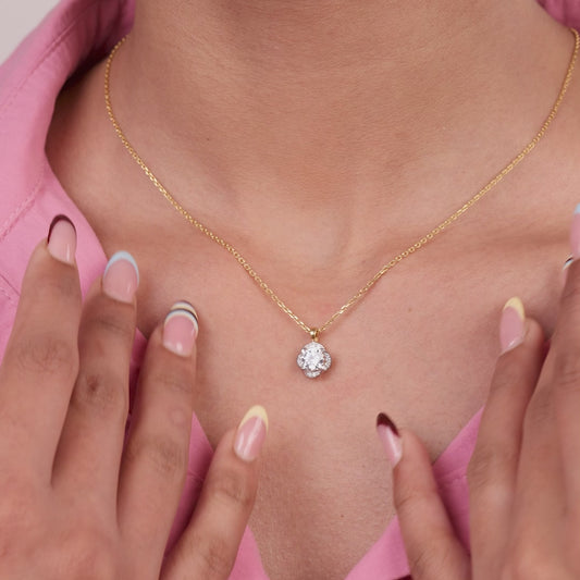 Ziva Solitaire Pendant