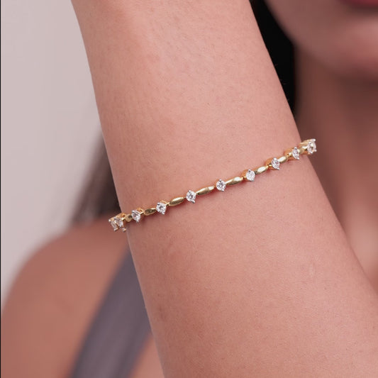 Glenda Tennis Bracelet