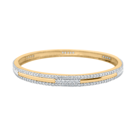 bangle in yellow gold colour