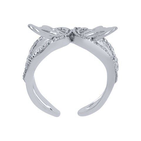 silver cocktail ring for women