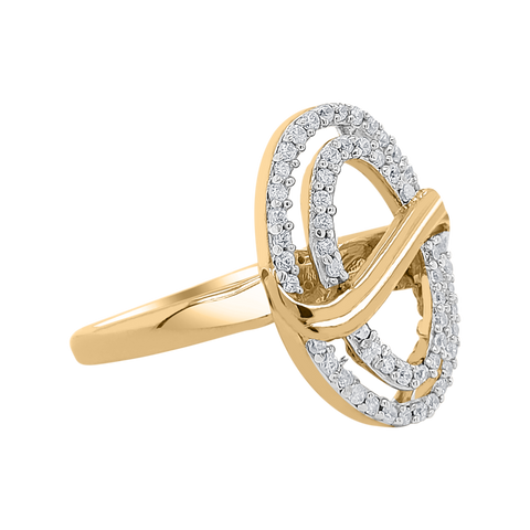 rings for women in yellow gold colour