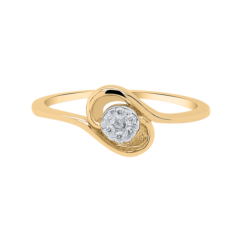 everyday ring for women in yellow gold