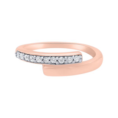 everyday ring for girls in rose gold