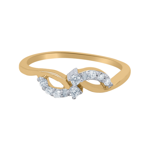 rings for women in yellow gold colour