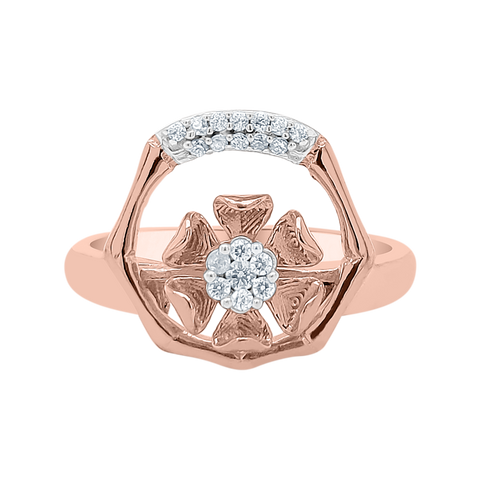 everyday ring for girls in rose gold