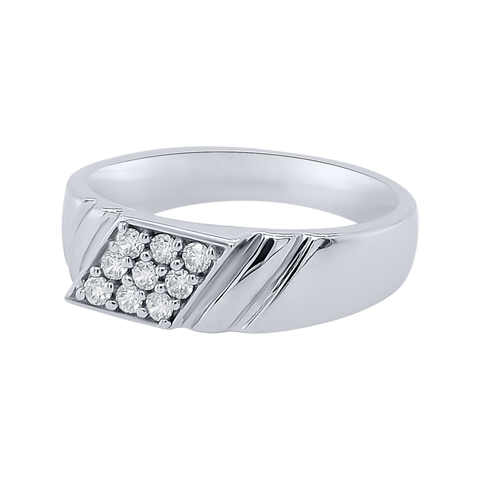 mens ring in silver
