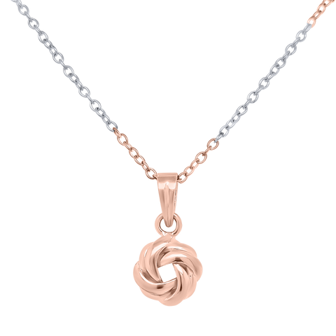 contemporary pendant for women in rose gold
