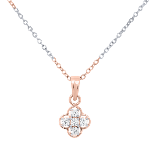 pendant for girls in rose gold