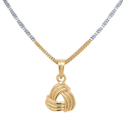 pendant for women in yellow gold colour
