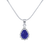 Eleganza Pendant (Blue Stone)